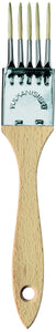 Zahn Comb Brush, Hog Bristle Bleached No-75