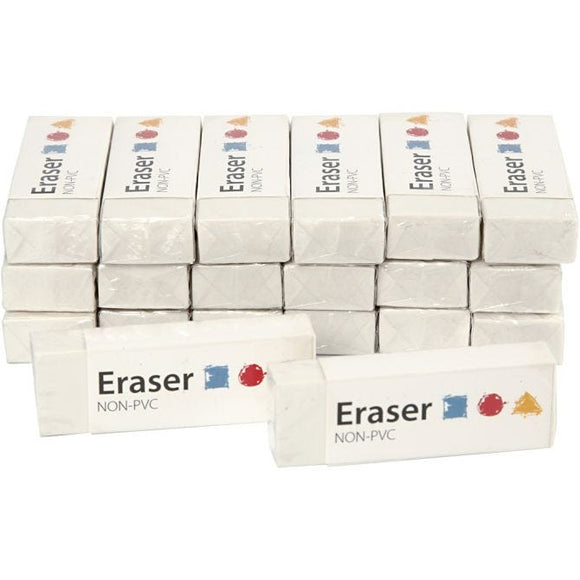 Eraser, Size 62X22X10 Mm, , 1Pcs