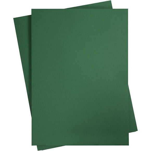 Card Sheets 460X640 Mm, 210-220 Gram, Fir Green