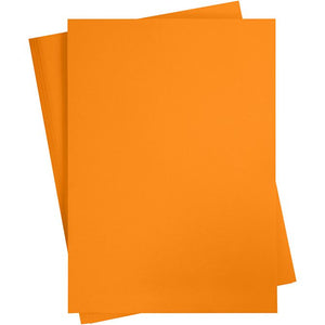 Card, Sheet 497X697 Mm,  270-300 G, Mandarin, 10