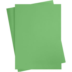 Card, Sheet 497X697 Mm,  270-300 G, Grass Green, 10