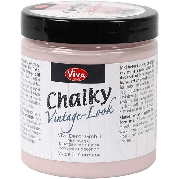 Chalky Vintage Look, 250Ml , Antique Rose