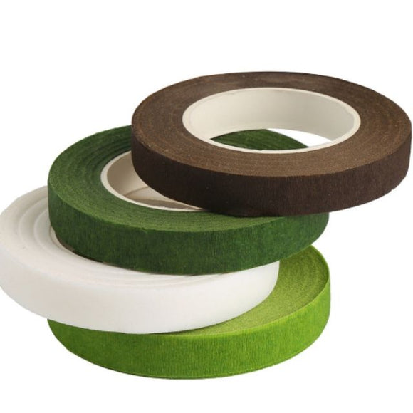 Floral Tape, W: 12 Mm, 12X27M