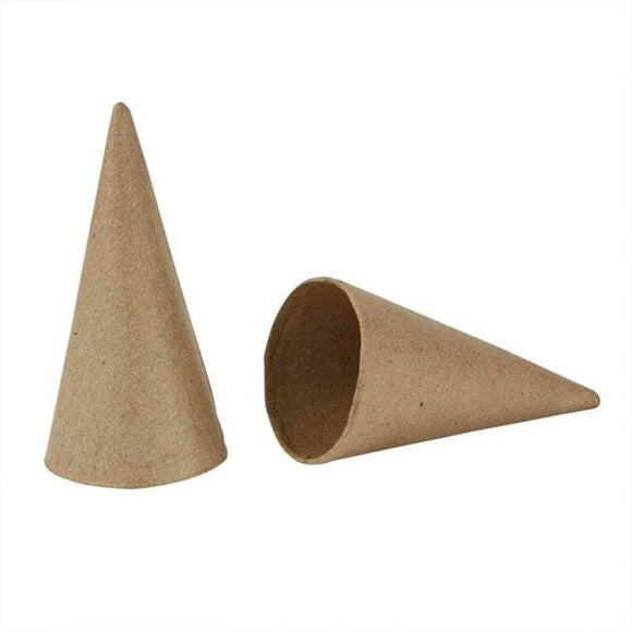 Cones, H: 10 Cm, D: 5 Cm, 10 Pcs