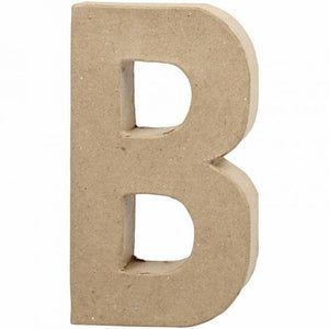 Letter B, Large, H: 20.5Cm, W: 11.8Cm Thickness 2.5 Cm, 1 Pc