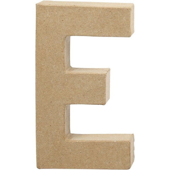 Letter E, Large, H: 20.5Cm, W: 11.8Cm Thickness 2.5 Cm, 1 Pc