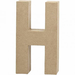 Letter H, Large, H: 20.5Cm, W: 11.8Cm Thickness 2.5 Cm, 1 Pc