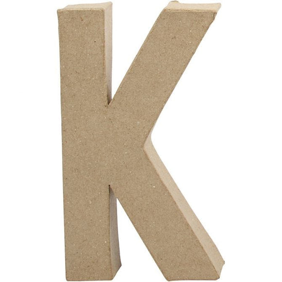 Letter K, Large, H: 20.5 Cm, W: 11.8Cm Thickness 2.5 Cm, 1 Pc