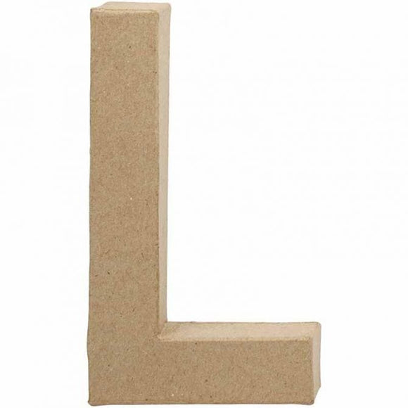 Letter L, Large, H: 20.5 Cm, W: 11.8Cm Thickness 2.5 Cm, 1 Pc