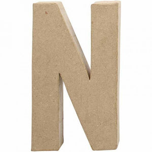 Letter N, Large, H: 20.5 Cm, W: 11.8Cm Thickness 2.5 Cm, 1 Pc