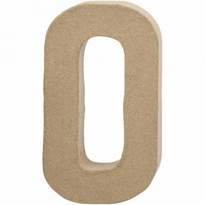 Letter O, Large, H: 20.5 Cm, W: 11.8Cm Thickness 2.5 Cm, 1 Pc