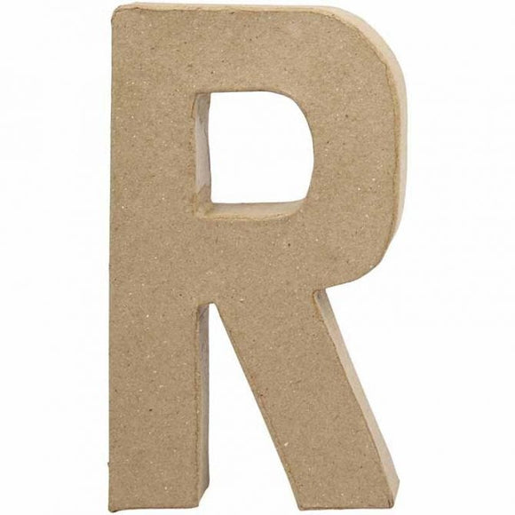 Letter R, Large, H: 20.5 Cm, W: 11.8Cm Thickness 2.5 Cm, 1 Pc