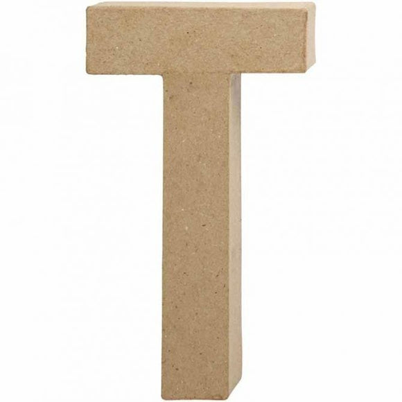 Letter T, Large, H: 20.5 Cm, W: 11.8Cm Thickness 2.5 Cm, 1 Pc