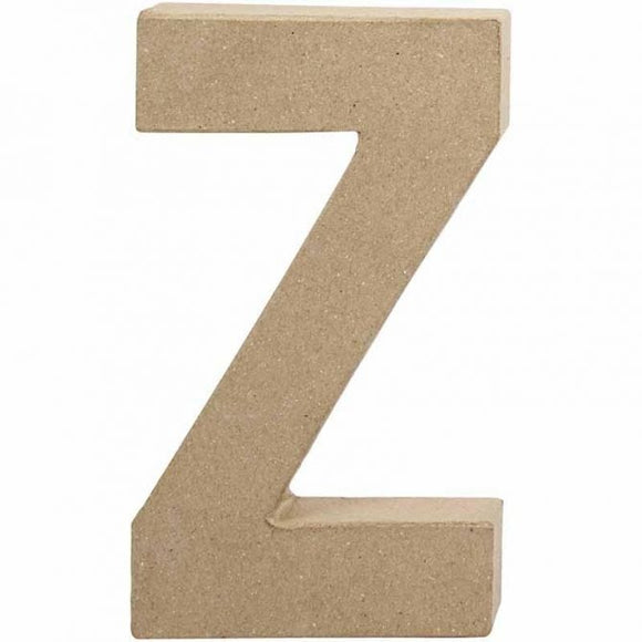 Letter Z, Large, H: 20.5 Cm, W: 11.8Cm Thickness 2.5 Cm, 1 Pc