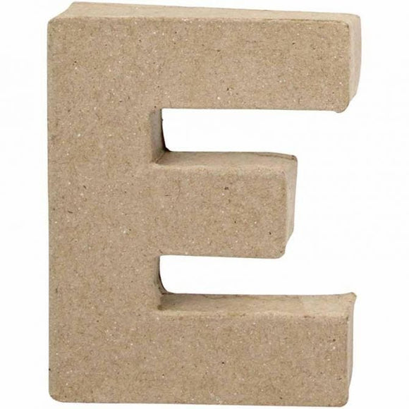 Letter, E, H: 10 Cm, Thickness 1.7 Cm, 1Pc, W: 9.5Cm, 1Pc