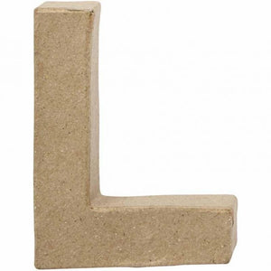 Letter, L,  H: 10 Cm, Thickness 1.7 Cm, 1Pc, W: 9.5Cm, 1Pc