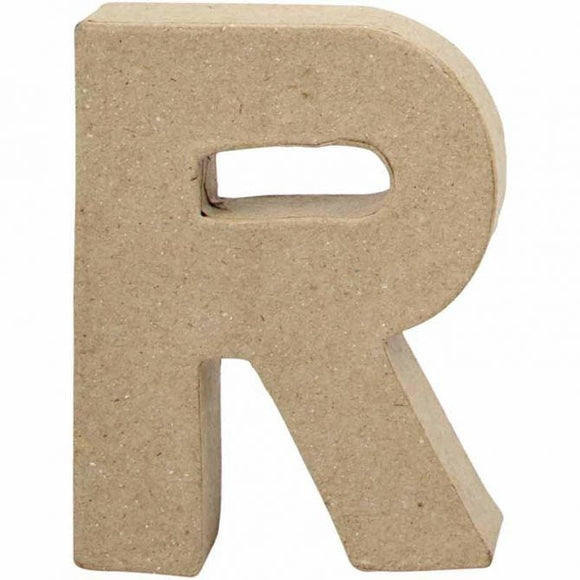 Letter, R,  H: 10 Cm, Thickness 1.7 Cm, 1Pc, W: 9.5Cm, 1Pc