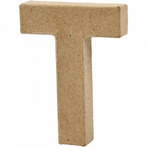 Letter, T,  H: 10 Cm, Thickness 1.7 Cm, 1Pc, W: 9.5Cm, 1Pc