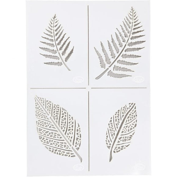 Leaves Design Stencil , A4 21X30Cm, 1Pcs
