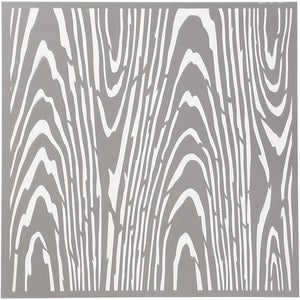 Stencil, Wood Grain Texture, 30.5X30.5 Cm, 0.31 Mm, 1 Sheet