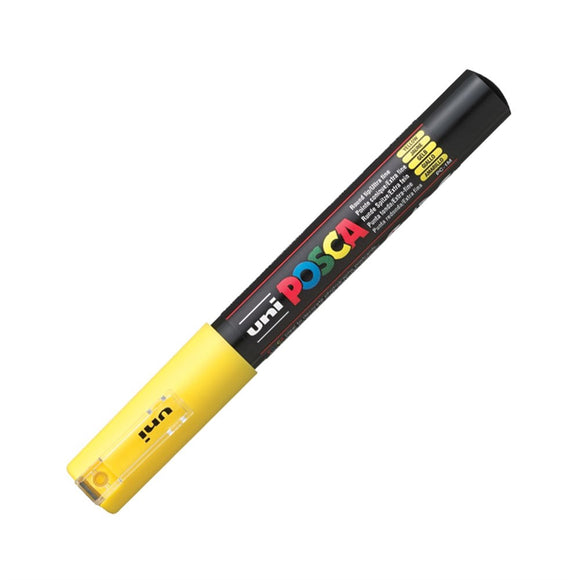 Posca Marker, Line Width: 0.7 Mm,  Pc-1 Yellow