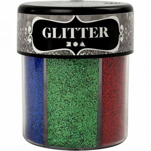 Glitter - Assortment, Asstd Colours, 6X13G