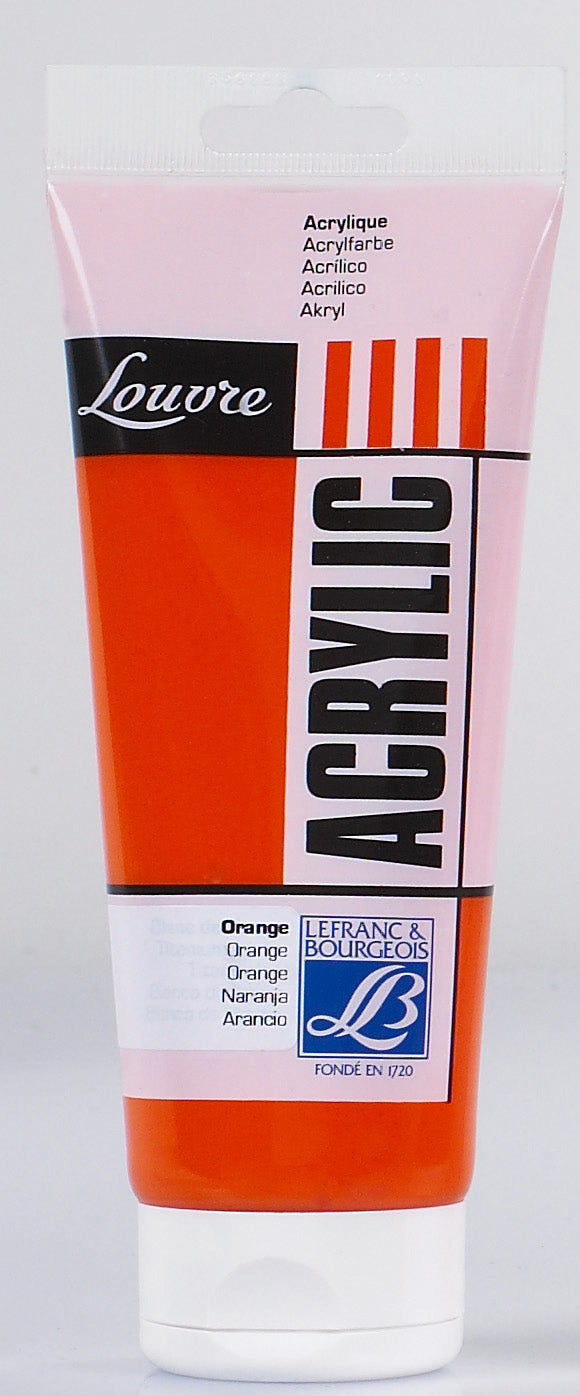 Lefranc & Bourgeois Louvre Acrylic Orange 200Ml