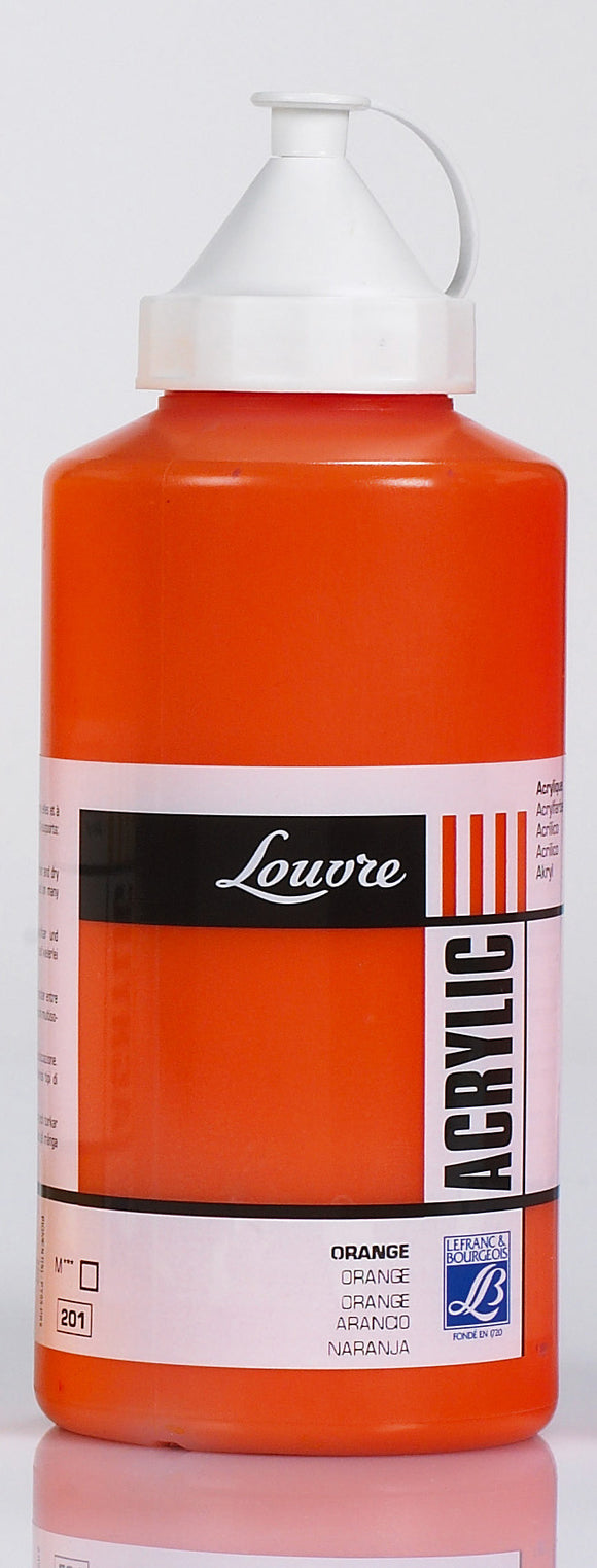 Lefranc & Bourgeois Louvre Acrylic Orange 750Ml
