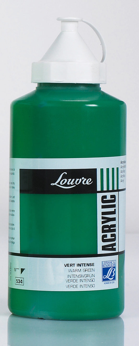 Lefranc & Bourgeois Louvre Acrylic Warm Green 750Ml