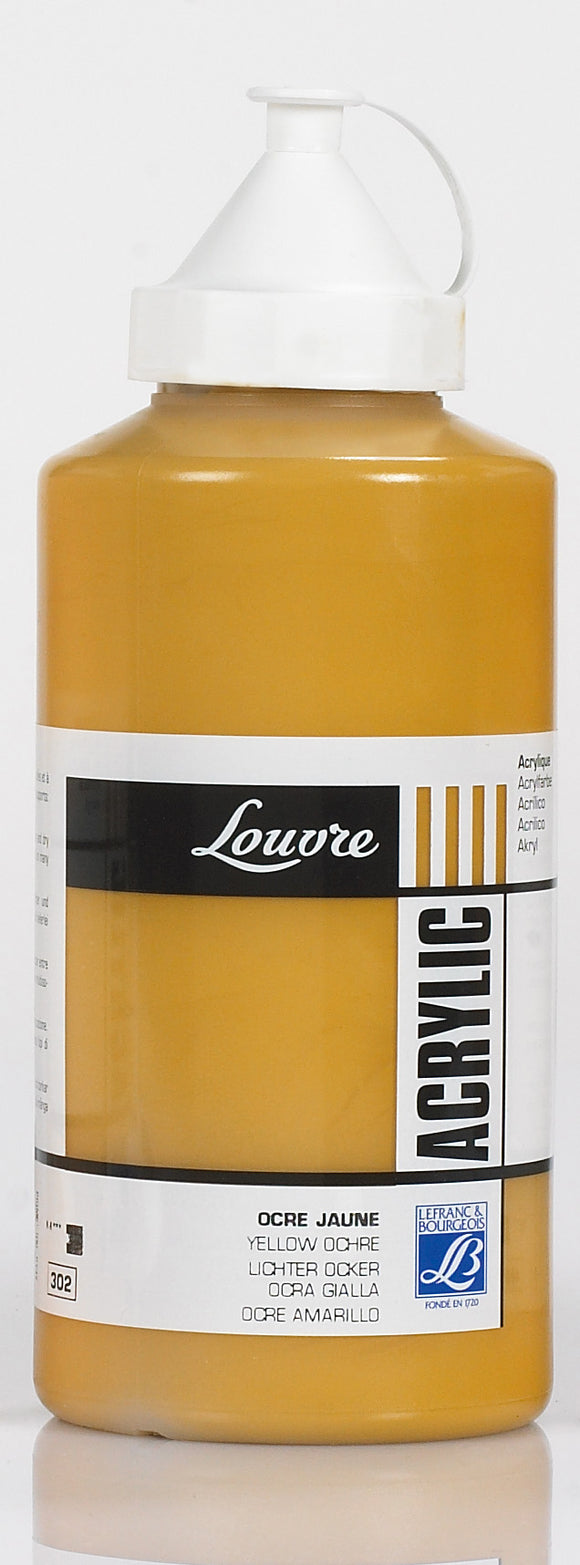 Lefranc & Bourgeois Louvre Acrylic Yellow Ochre 750Ml