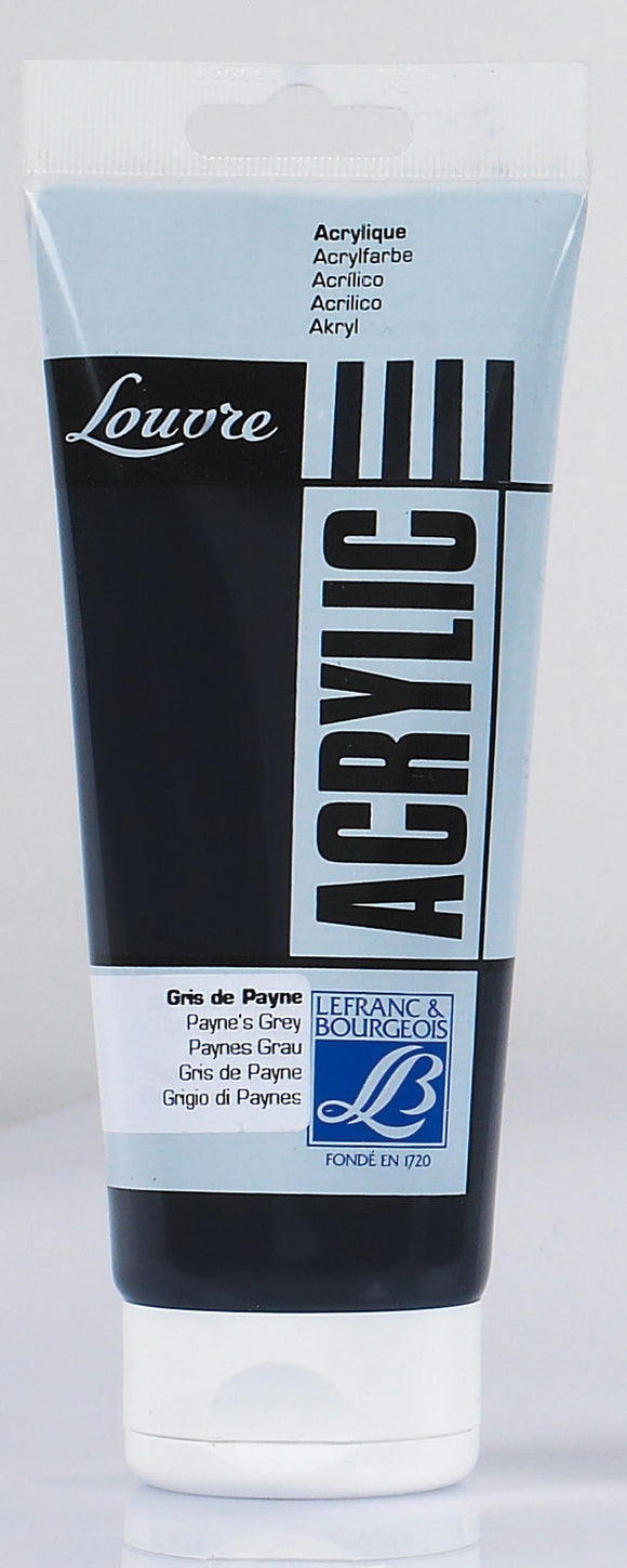 Lefranc & Bourgeois Louvre Acrylic Payne'S Grey 200 Ml