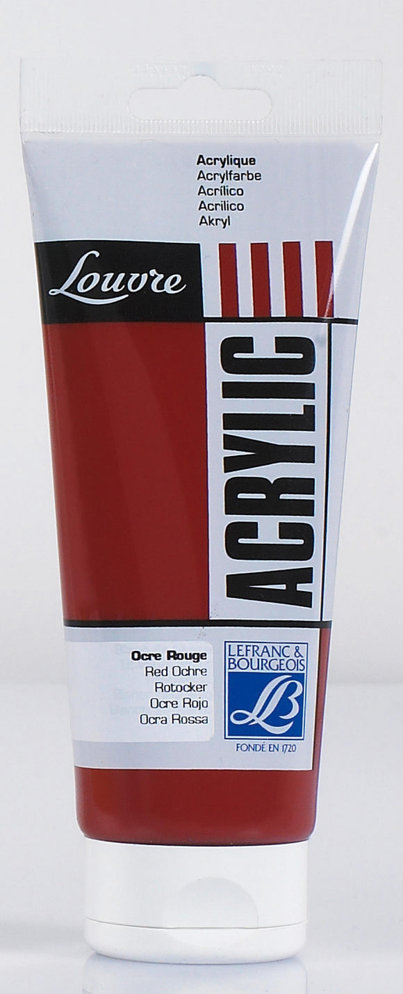Lefranc & Bourgeois Louvre Acrylic Red Ochre 200 Ml