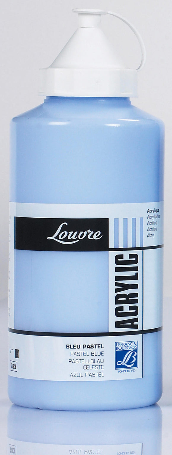 Lefranc & Bourgeois Louvre Acrylic Pastel Blue 750Ml