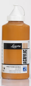 Lefranc & Bourgeois Louvre Acrylic Raw Sienna 750Ml