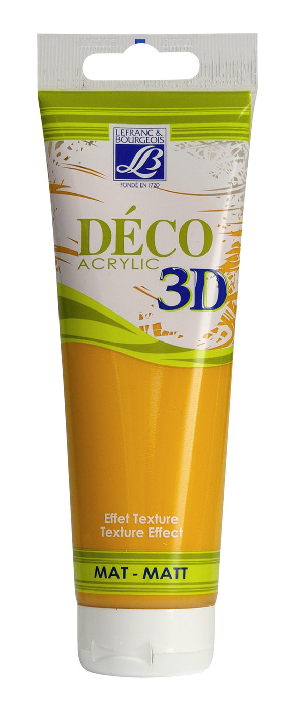 Lefranc & Bourgeios Tube Deco 3D 120Ml Orange Sorbet
