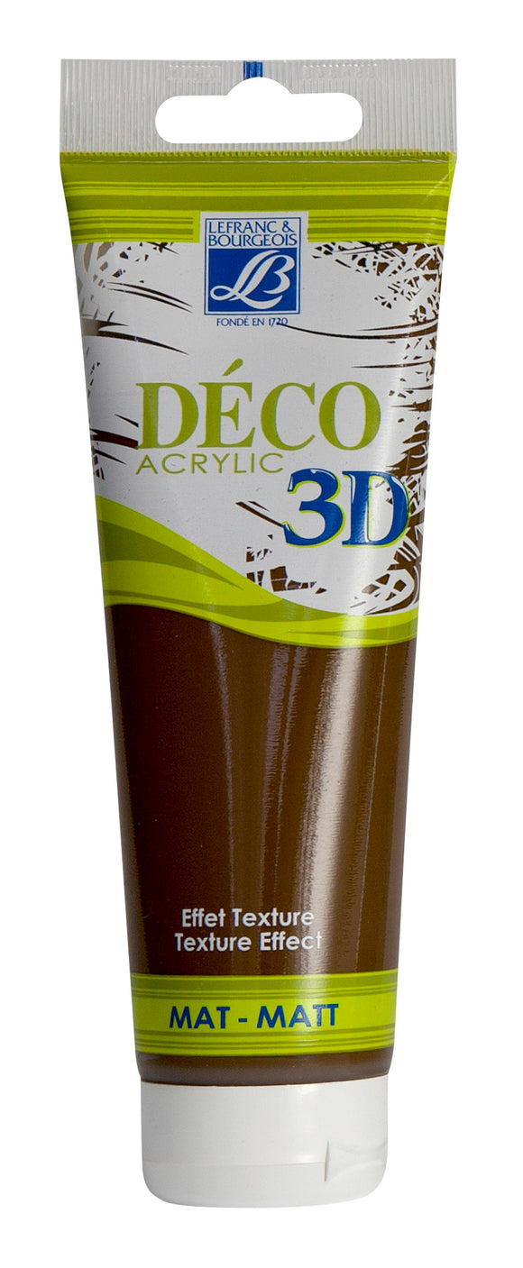 Lefranc & Bourgeios Tube Deco 3D 120Ml Chocolate
