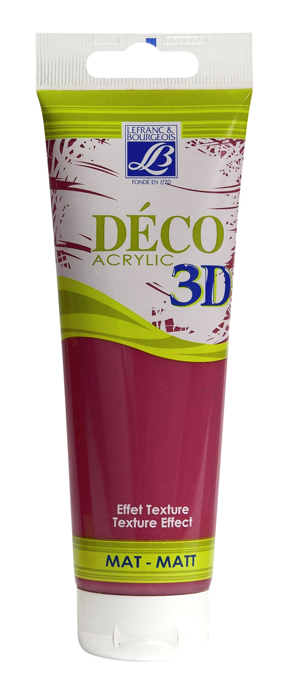 Lefranc & Bourgeios Deco 3D 120 Ml Fuchsia