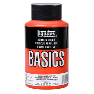 Liquitex Basics 400Ml Cadmium Red Ligt