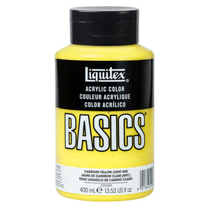 Liquitex Basics 400Ml Cadmium Yellow Light Hue
