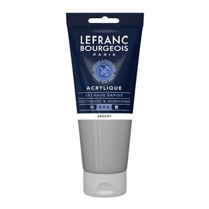 Lefranc & Bourgeios Fine Acrylic Colour 200Ml Tbe Silver