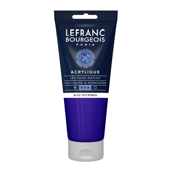 Lefranc & Bourgeios Fine Acrylic Colour 200Ml Tbe Ultramarine
