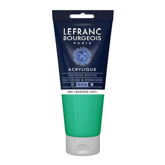 Lefranc & Bourgeios Fine Acrylic Colour 200Ml Tbe Veronese Green Shade
