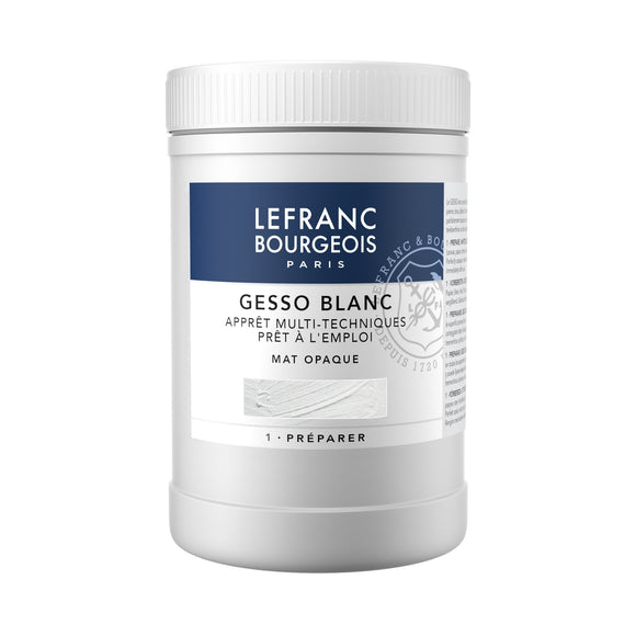 Lefranc & Bourgeios Acrylic Additive 1Litre Pot Gesso