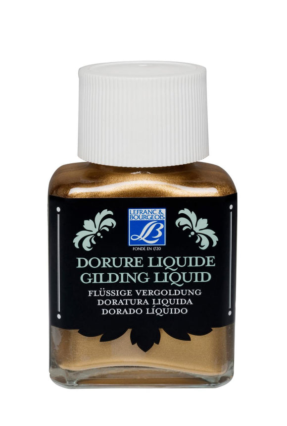 Lefranc & Bourgeios Gilding Liquid 75Ml Pale Gold