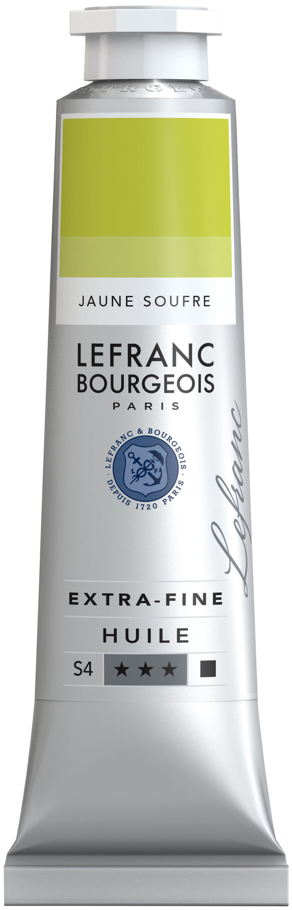 Lefranc & Bourgeois Extra-Fine Oil 40Ml Sulphur Yellow