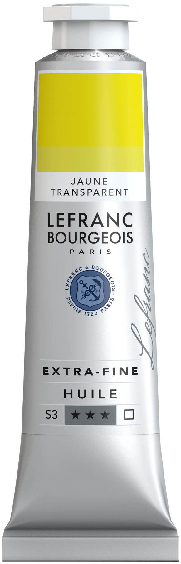 Lefranc & Bourgeois Extra-Fine Oil 40Ml Transparent Yelow