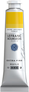 Lefranc & Bourgeois Extra-Fine Oil 40Ml Japanese Yellow Deep