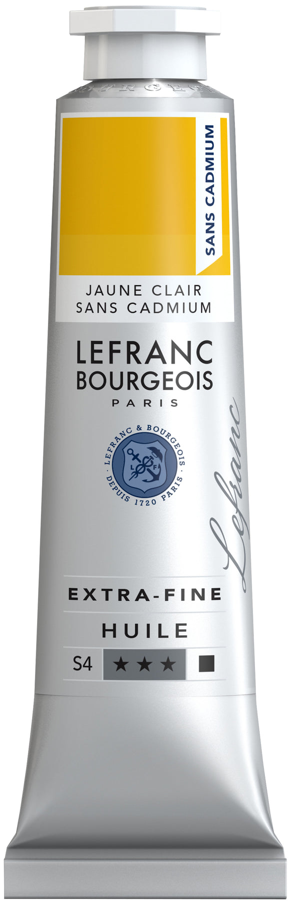 Lefranc & Bourgeois Extra-Fine Oil 40Ml Cadmium-Free Yellow Light