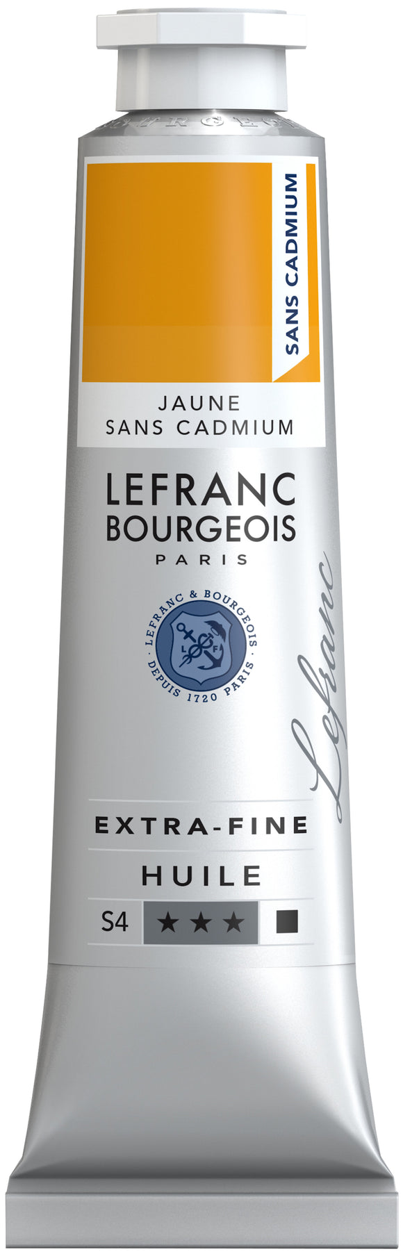 Lefranc & Bourgeois Extra-Fine Oil 40Ml Cadmium-Free Yellow