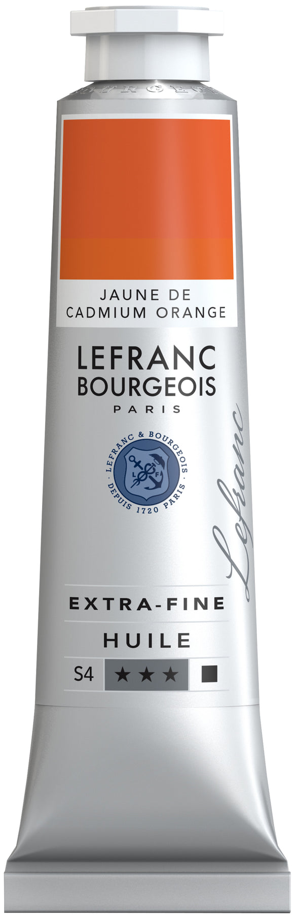 Lefranc & Bourgeois Extra-Fine Oil 40Ml Cadmium Yellow Orange